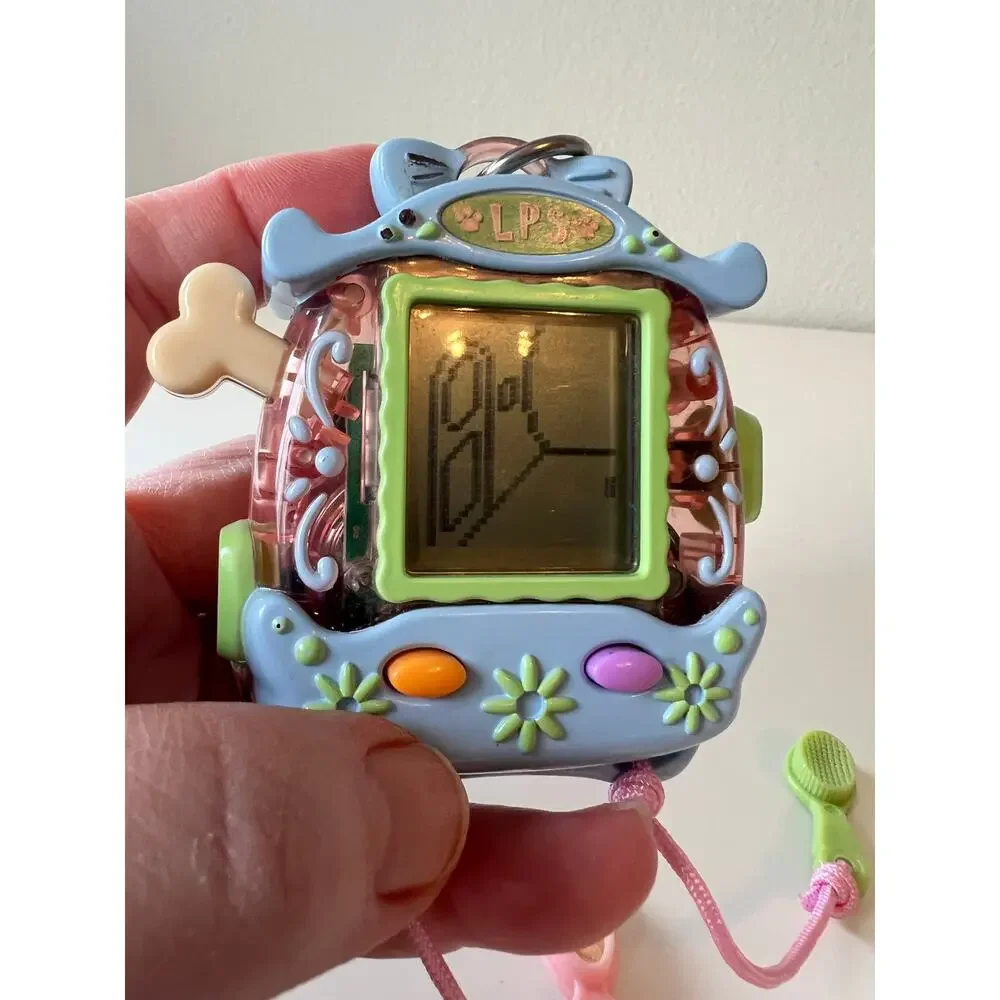 Hasbro 2005 LPS Littlest Pet Shop Digital Game Handheld Dog Virtual Works